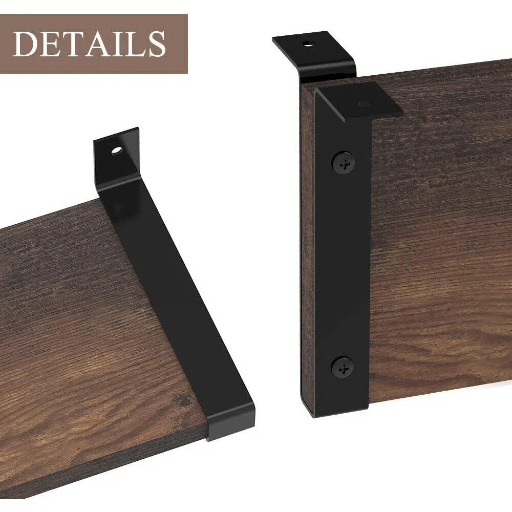 Floating Shelves, Set of 3 Wall Mount Rustic Hanging Shelves for Kitchen,Bedroom